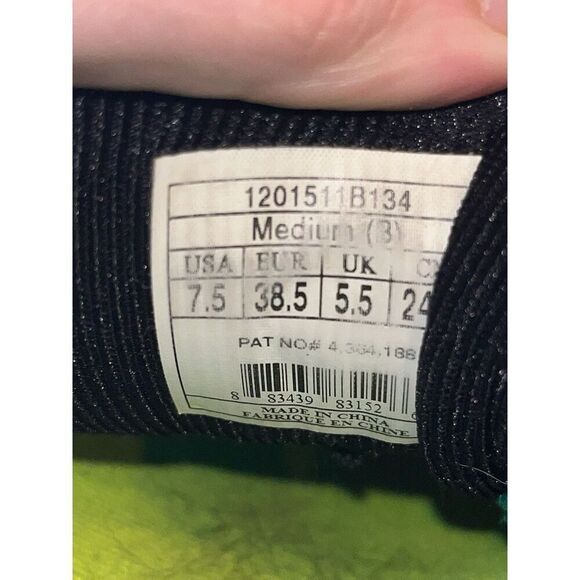 BROOKS Adrenaline GTS 14 Low Top Aqua/Neon Green Running Shoes Women’s 7.5 - Picture 10 of 10